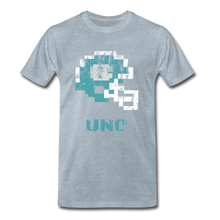  Tecmo Bowl | UNC Distressed Logo Color - heather ice blue