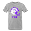 Tecmo Bowl | TCU Distressed Logo Color - heather gray