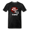Tecmo Bowl | Texas A&M Classic Logo - charcoal gray