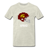 Tecmo Bowl | USC Classic Logo - heather oatmeal