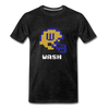 Tecmo Bowl | Washington U Classic Logo - charcoal gray