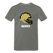  Tecmo Bowl | Army Classic Logo - asphalt gray