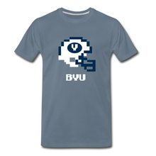  Tecmo Bowl | BYU Classic Logo - steel blue
