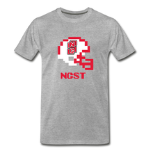  Tecmo Bowl | NC State Classic Logo Color - heather gray