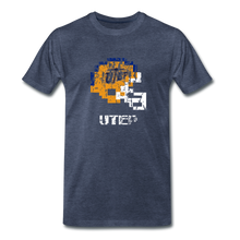  Tecmo Bowl | UTEP Distressed Logo - heather blue