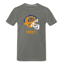  Tecmo Bowl | UTEP Distressed Logo Color - asphalt gray