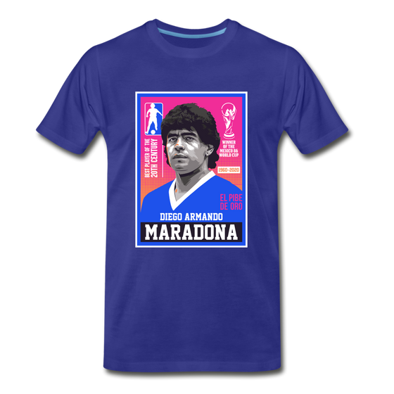 Legend T-Shirt | Diego Armando Maradona - royal blue
