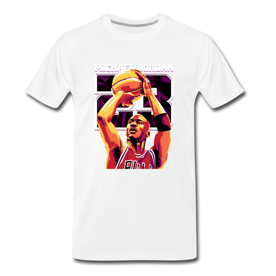 Legend T-Shirt | Michael Jordan - white