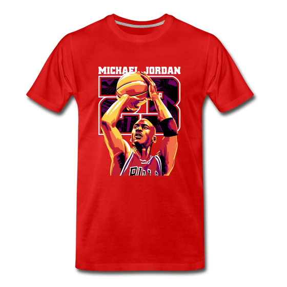 Legend T-Shirt | Michael Jordan - red