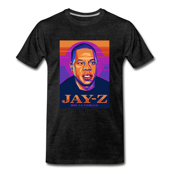 Legend T-Shirt | Jay-Z - charcoal grey
