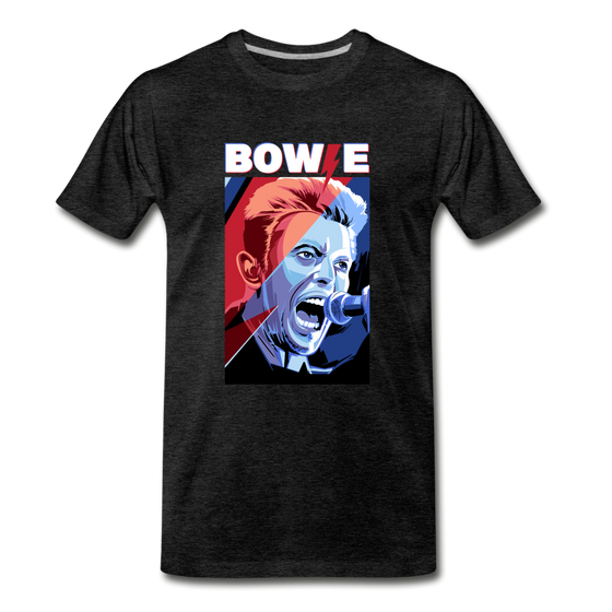 Legend T-Shirt | Bowie - charcoal grey