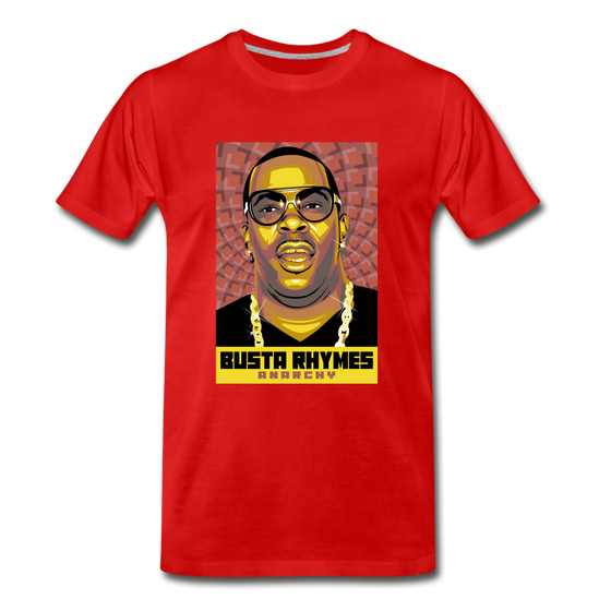 Legend T-Shirt | Busta Rhymes - red
