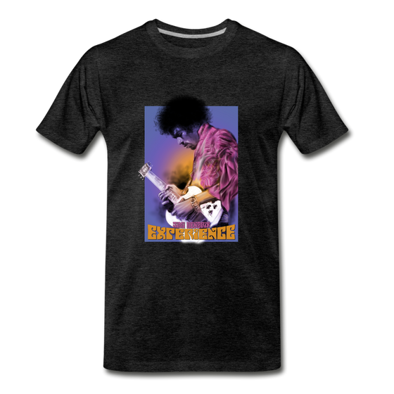Legend T-Shirt | Jimi Hendrix - charcoal grey