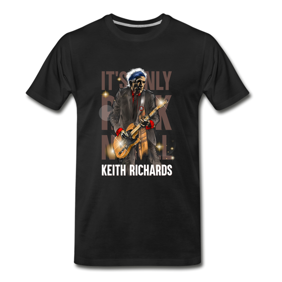 Legend T-Shirt | Mr Keith Richards - black