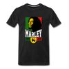 Legend T-Shirt | Bob Marley Iron Lion - black