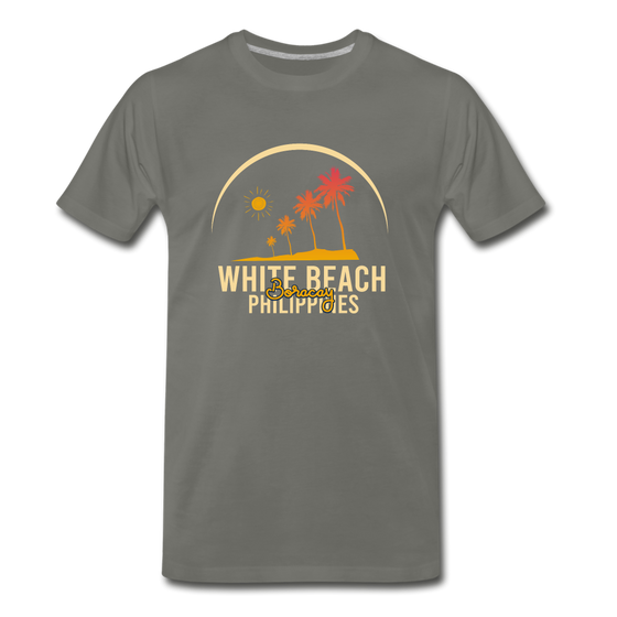 White Beach - asphalt gray