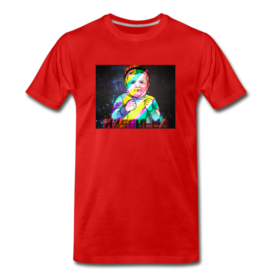 Legend T-Shirt | Hasbulla Rainbow - red