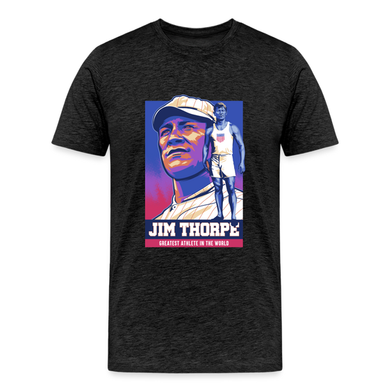 Legend T-Shirt | Jim Thorpe - charcoal grey