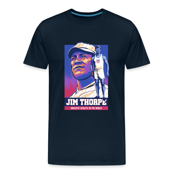 Legend T-Shirt | Jim Thorpe - deep navy