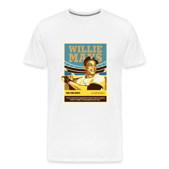 Legend T-Shirt | Willie Mays - white
