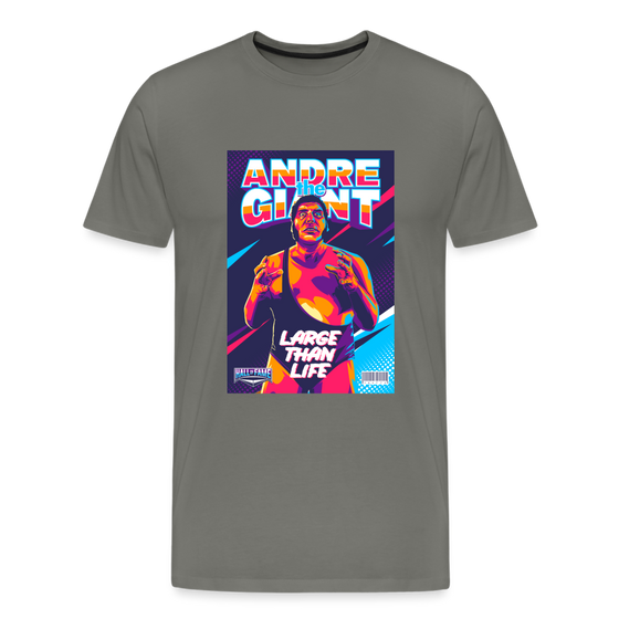 Legend T-Shirt | Andre The Giant - asphalt gray