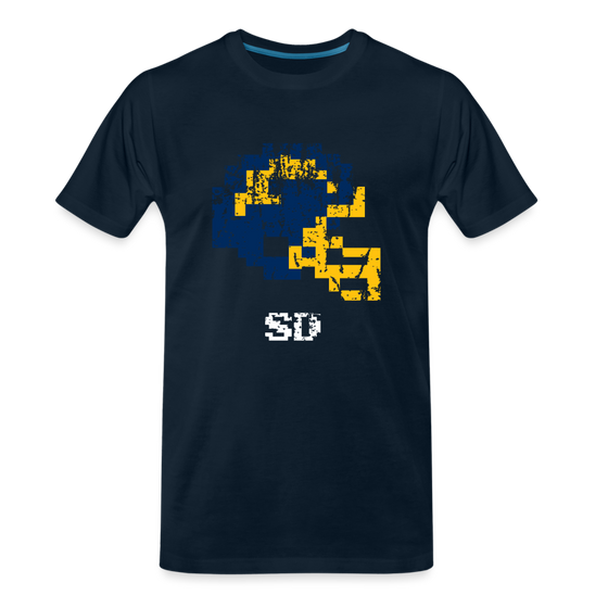 San Diego Chargers Retro Distressed - deep navy