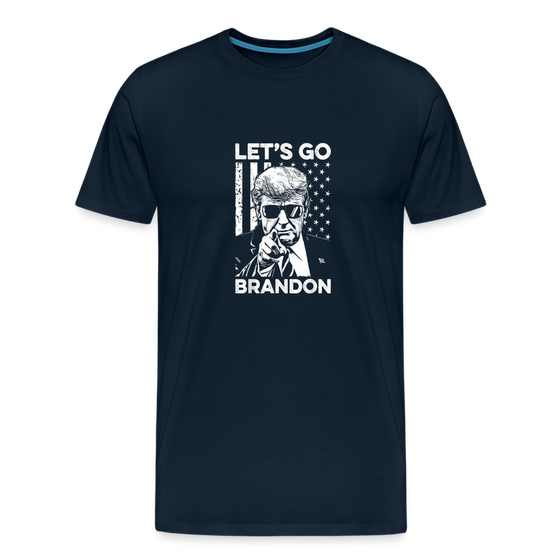 Legend T-Shirt | Trump Let's Go Brandon - deep navy