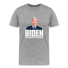  Legend T-Shirts | Biden T.Q.F.U - heather gray