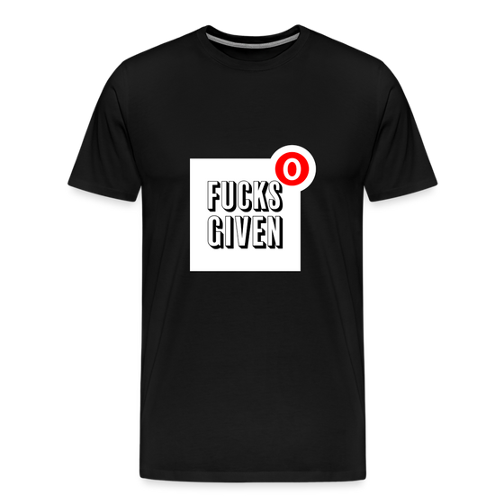 Zero Fucks Given - black