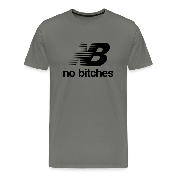 NB - No Bitches - asphalt gray