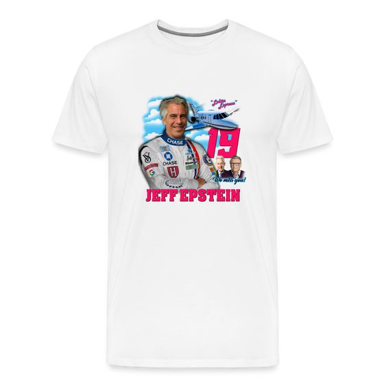 Legend T-Shirt | Jeffery Epstein - white