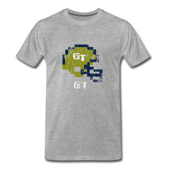 Tecmo Bowl | Georgia Tech - heather gray