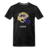 Tecmo Bowl | James Madison University Distressed Logo - charcoal gray