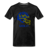 Tecmo Bowl | UCLA Distressed Logo Color - charcoal gray