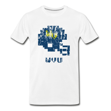  Tecmo Bowl | West Virginia Distressed Logo Color - white