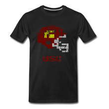  Tecmo Bowl | USC Distressed Logo Color - black