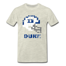  Tecmo Bowl | Duke Distressed Logo Color - heather oatmeal