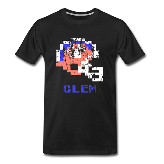 Tecmo Bowl | Clemson Distressed Logo Color - black