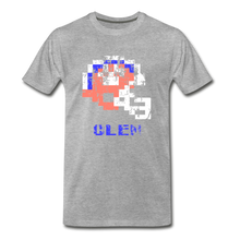  Tecmo Bowl | Clemson Distressed Logo Color - heather gray