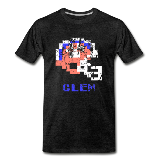 Tecmo Bowl | Clemson Distressed Logo Color - charcoal gray