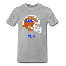  Tecmo Bowl | Florida Distressed Logo Color - heather gray