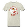 Tecmo Bowl | Louisville Distressed Logo Color - heather oatmeal