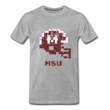  Tecmo Bowl | Mississippi State Distressed Logo Color - heather gray