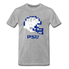 Tecmo Bowl | Penn State Distressed Logo Color - heather gray