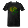 Tecmo Bowl | ND Fighting Irish Distressed Logo Color - charcoal gray