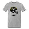 Tecmo Bowl | Mizzou Distressed Logo Color - heather gray