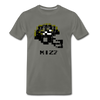 Tecmo Bowl | Mizzou Distressed Logo Color - asphalt gray