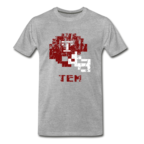 Tecmo Bowl | Temple - heather gray