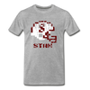 Tecmo Bowl | Standford Distressed Logo Color - heather gray