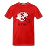 Tecmo Bowl | Standford Distressed Logo Color - red